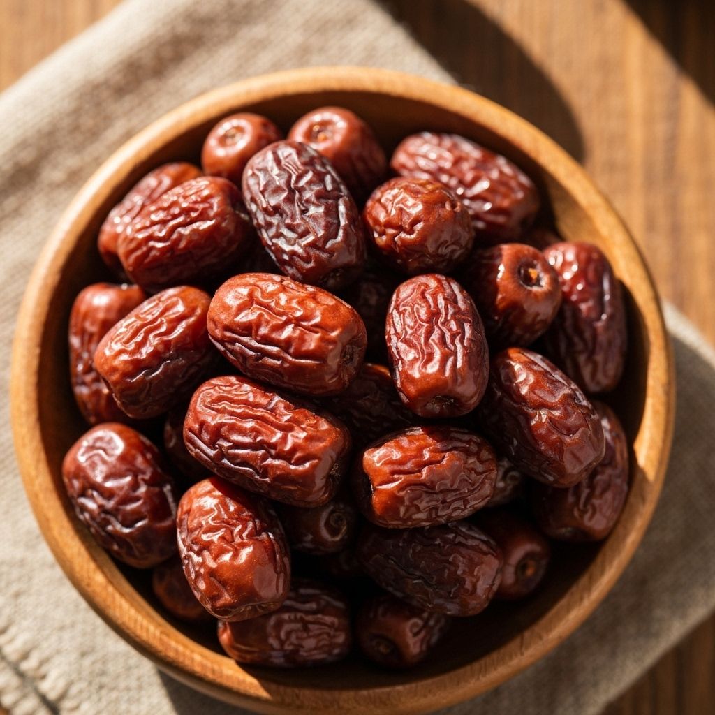 Dried jujubes